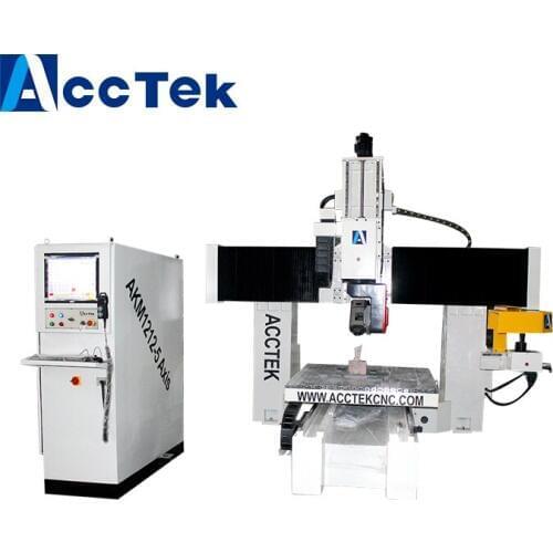 Italian Hiteco 12kw 5 axis spindle cnc woodworking machinery, 5 axis cnc cutting machine 1212, 5 axis wood carving cnc router