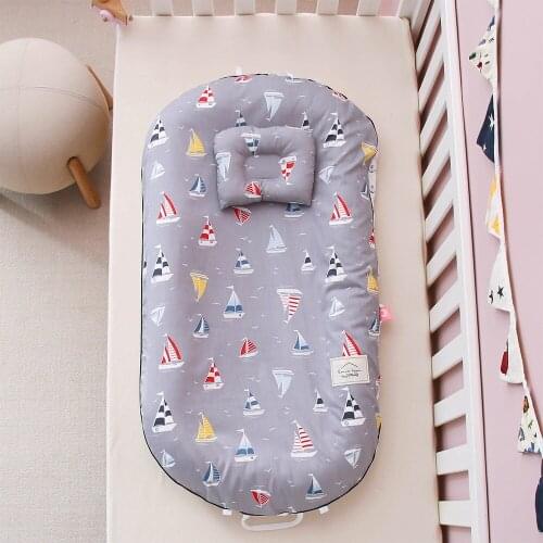 New Cotton Crib Middle Bed Newborn Womb Bionic Bed Portable And Mobile