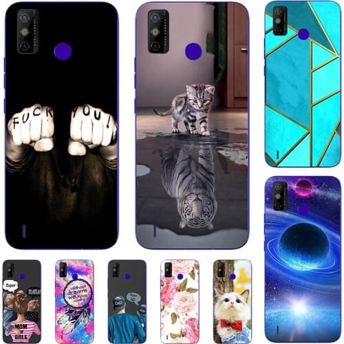 New Silicone Phone Case For itel A48 Case For itel A16 Pro S16 Pro Cartoon Soft Cover Phone Coque