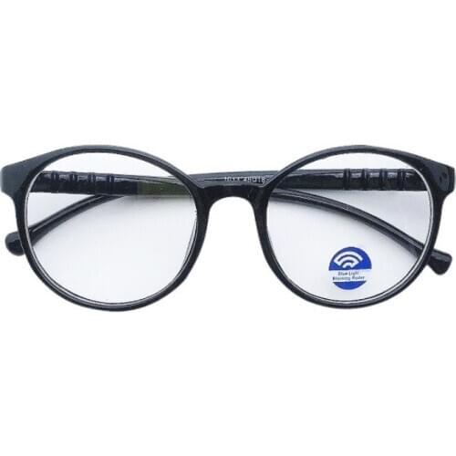 2-8T Durable Fashion Children Blue Light Proof Glasses Cute Jelly Color Flat Mirror Eye Protection Glasses