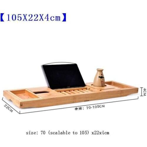 For Book Holder Accessoires De Bain Shelf Mensole Porta Vino Plateau Tub Tray Bathtub Accessories Tablette Baignoire Bath Rack