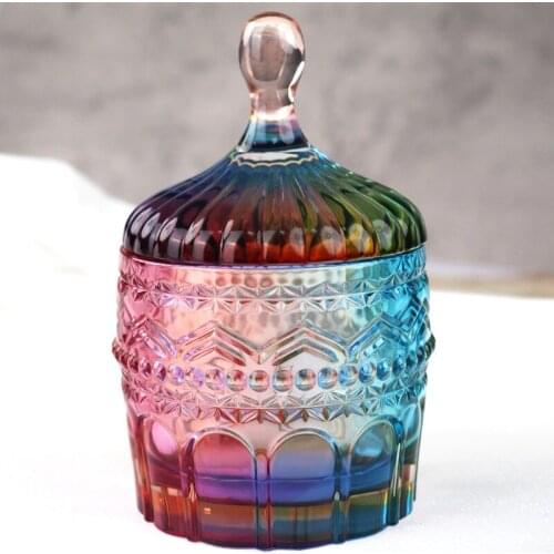 Diy Crystal drop adhesive epoxy resin storage box make-up Insert Cup jewelry box mirror