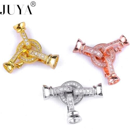 2021 NEW Fashion Clasps Accessories DIY Jewellery Findings Components Fit Making Multi Strand Pearl Bracelets Necklaces Clasp