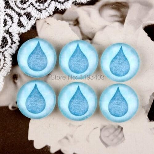 40PCS 12mm)/Round12mm 20mm 25mm 30mm Glass Cabochon DIY For jewelry finding Cameo Setting ,Dome Flat Back Beads-Weather-62-12