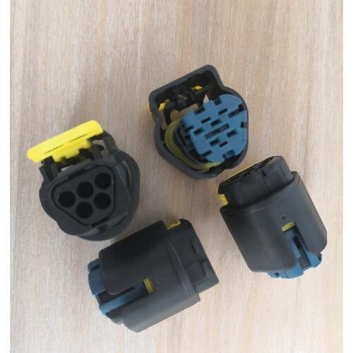 5/10/20/100/lot 5 Pin/Way Waterproof Female Automotive Inject Sensor Connector Plug Housing For VW Audi Ford Bosch 1 928 405 159