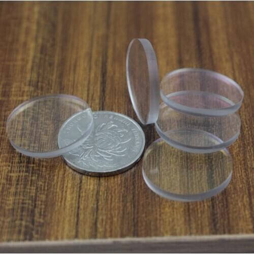 5pcs Clear Plastic Table Mats Chair Leg Caps Glass Non-slip Rubber Gasket Feet Protector Cap Protector Non Slip Silicone Pad