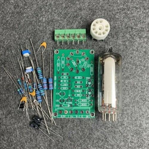 6E2 170-250V High Voltage Magic Eye Tube Audio Level Indicator VU Meter DIY Kits