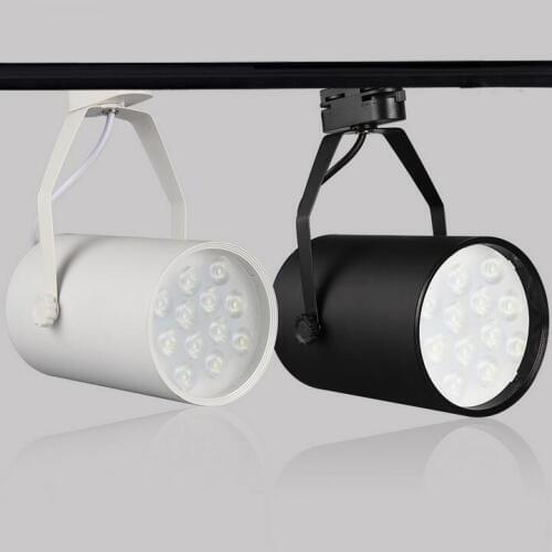 7W 12W 18W LED LED Track Lighting Spotlights COB Rail Lamp note: Do not include track store shop supermarket osvetleni Light
