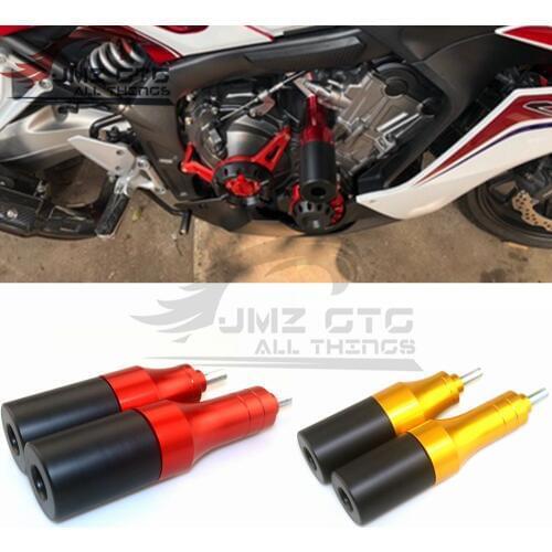 Motorcycle CNC Aluminum Frame Fairing Guard Crash Slider Falling Protection For Honda CB650F 2014-2018 CBR650F 2014-2017