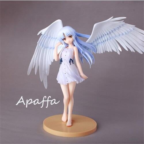 22cm Anime Figure Toys Angel Beats Tachibana Kanade PVC Action Figure Toys Collcetion Model Doll Gift