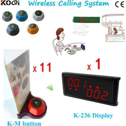 Wireless restaurant ordering system K-236+K-M-Blue+K-SP-White