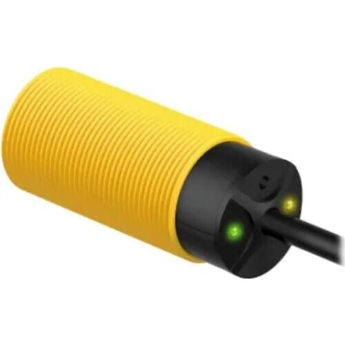 S30SP6R Sensor; Photoelectric; Receiver; LED; 60m Range; 10-30VDC; PNP; 2m; PVC; 32339