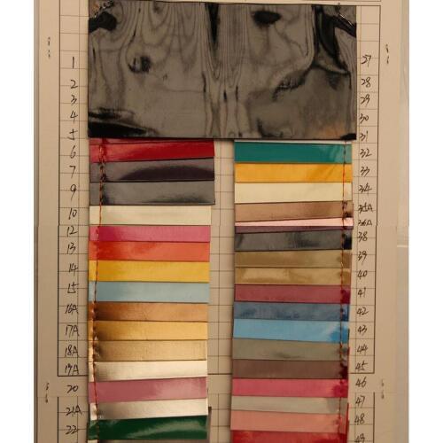 Quality mirror leather PVC leather fabric material