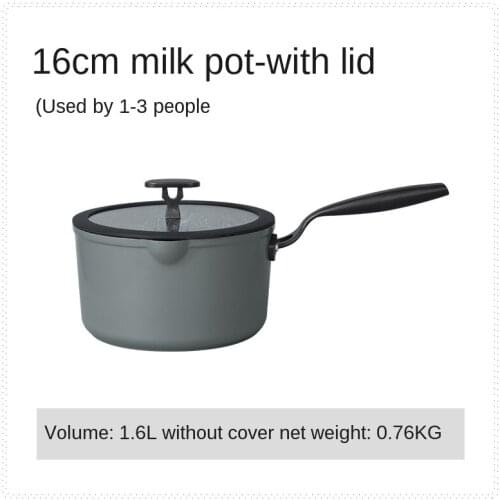 Medical Stone Non-Stick Milk Pot Complementary Food Pot Household Cooking Noodle Pot Stew Pot for Baby