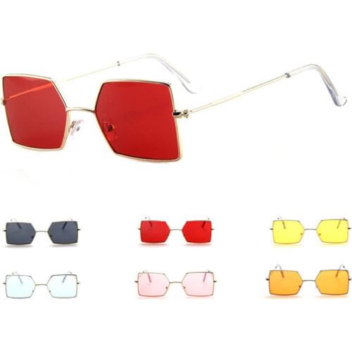 Fashion Sun Glasses Wrap Metal Frame Sunglasses UV400 Lens Eyewear Designer Retro Vintage Eyeglasses Oculos De Sol for Ladies