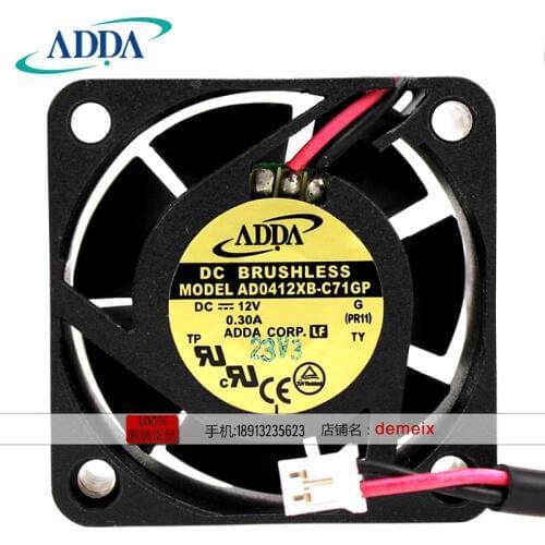 NEW ADDA 4020 12V 0.30A AD0412XB-C71GP 4CM cooling fan