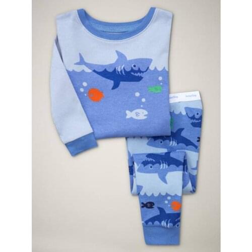 Spring/Autumn Kids Pyjamas Children Pajamas Home Clothing Set Girls Cartoon Pijamas Long Sleeve Boys Sleepwear Baby Nightwear