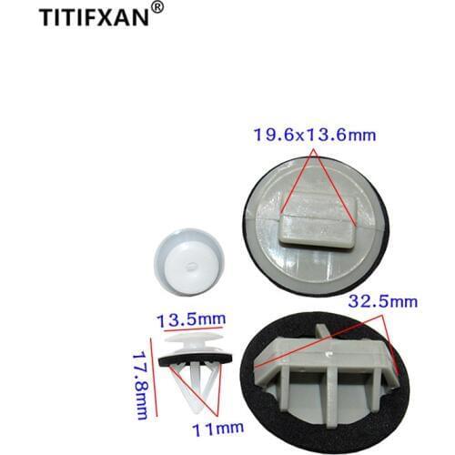 Car Skirt Guard Sill Side Skirt Plastic Fastener Clip For Mazda Axela M3 M5 M6 M7 M8 Pentium