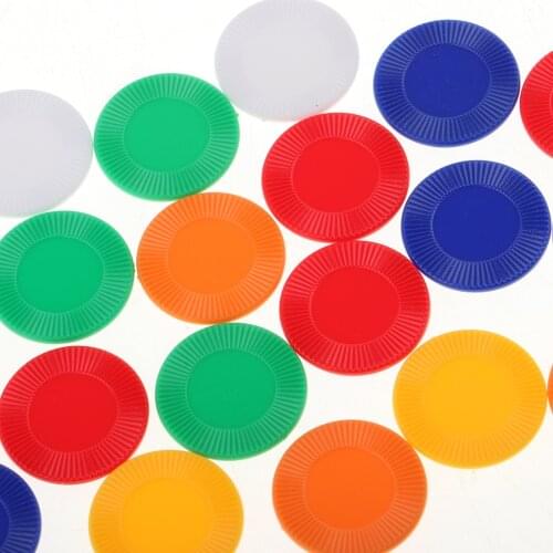 20 X 22mm Poker Chips for Entertaining Games, Mixed Delivery