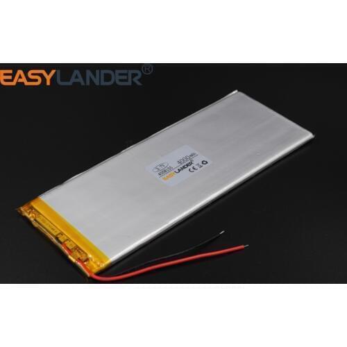 3.7V 4000mAh Rechargeable li Polymer Li-ion Battery For Tablet MID panel E-Book Power Bank Portable Consumer 4058155