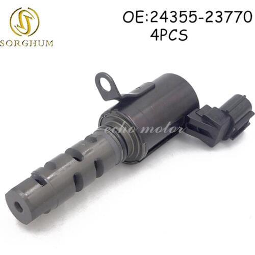 4PCS 24355-23770 24355-23800 24355-23763 2435523770 VVT Variable Timing Solenoid for Hyundai ELANTRA KIA SOUL SPECTRA 2.0L