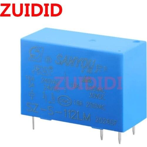 5PCS Relay SZ-S-112LM 4pins SMIH-S-12VDC-SL-A HRM2H-S-DC12V-A 12VDC