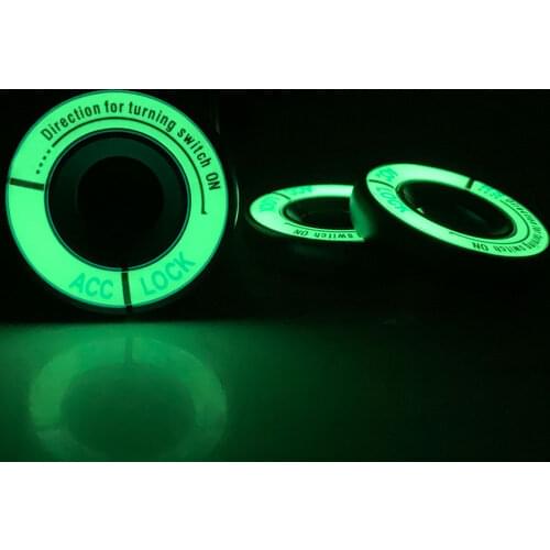 Carmilla Car Ignition Device Key Switch Ring Sticker Case For VW Tiguan Golf 6 Polo CC for Skoda Yeti Superb Octavia Fabia Rapid