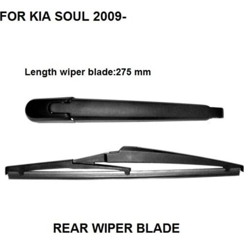Car Accessories For Kia Soul 2009-2016 Rear Windscreen Windshield Wiper Arm And Wiper Blade Set New