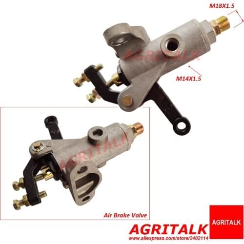 FT300.80.011, the pneumatic braking valve assembly for Foton / LUZHONG tractor FT304 - FT454 and LZT304 - LZT454