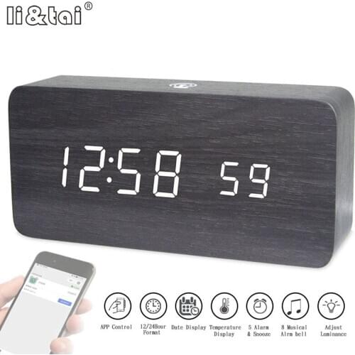 Li&Tai Electronic Clock For Home