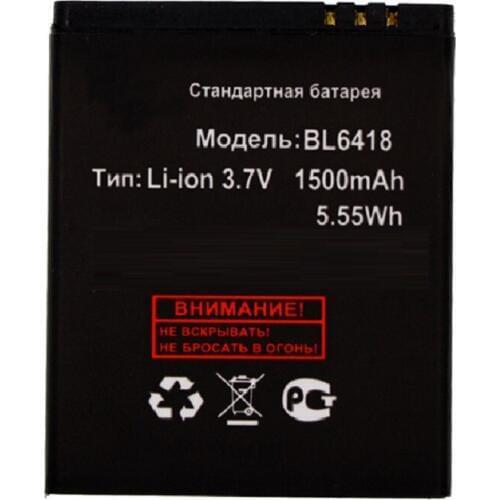 BL6418 Li-ion Phone Battery For FLY FS403 FS 403 BL 6418 Cell phone battery Replacement Batteries Parts High capacity