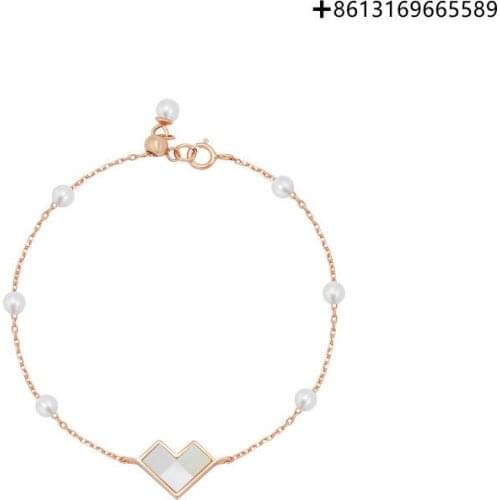 Fashion heart frequency series 925 silver fritillary collage love bracelet exquisite fashion bracelet women