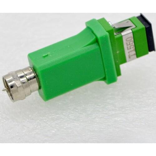 50PCS NEW FTTH 1550nm Passive Optical Fiber Receiver Adapter CATV Opto-Signal Fiber Connector Wholesale Free Shipping Brazil