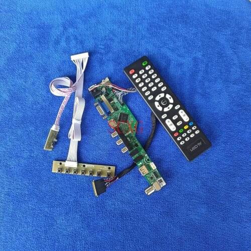 Panel drive board 1366*768 For LTN140AT26/LTN140AT27/LTN140AT28 LED LCD Analog signal VGA USB AV HDMI-compatible LVDS 40-Pin Kit