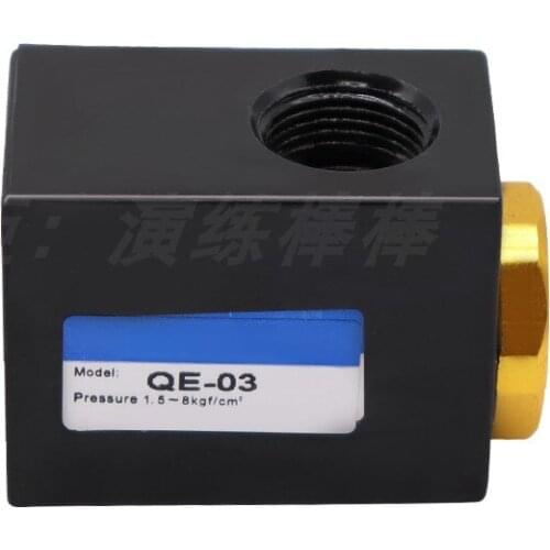 Pneumatic components Shannais type/Quick exhaust valve/Quick exhaust valve/QE-01/QE-02/QE-03/QE-04
