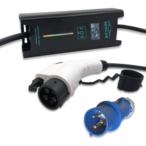Adjustable EVSE sae j1772 EV charger 32A 7.4KW fast EV charging