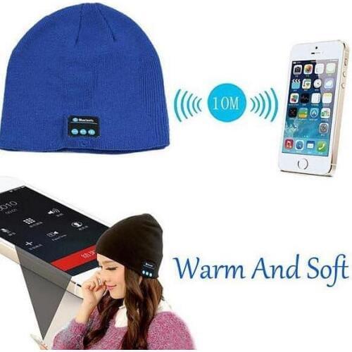 Wireless Bluetooth Hat Winter Warm Beanies With V3.0+ EDR Bluetooth Music Hat Skullies Unisex Cool Knitted Cap for phone 6 7 s