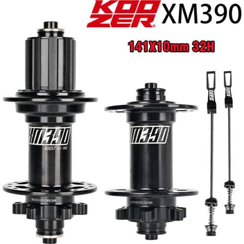 Bicycle Special Hub 141*10mm QR KOOZER XM490 72 ring four Palin mountain bike hub rear quick release 32 holes 8 9 10 11speed