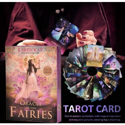 Magic Tarot Cards Forest Elf Guardian Cards English Version Fun Tarot Deck For Indoors Family Friends Table Cards Games