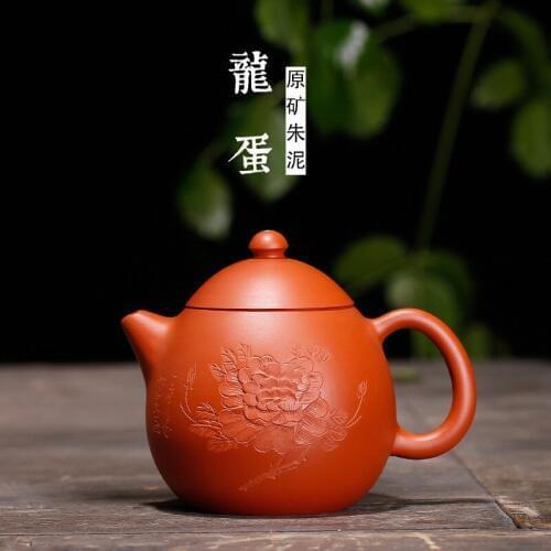 Eggs are recommended quality goods all hand painted peony carved small number wholesale custom a undertakes the teapot