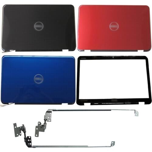 For DELL Inspiron 15R N5110 M5110 M511R Laptop LCD Back Cover/Front Bezel/Hinges 00KXW3