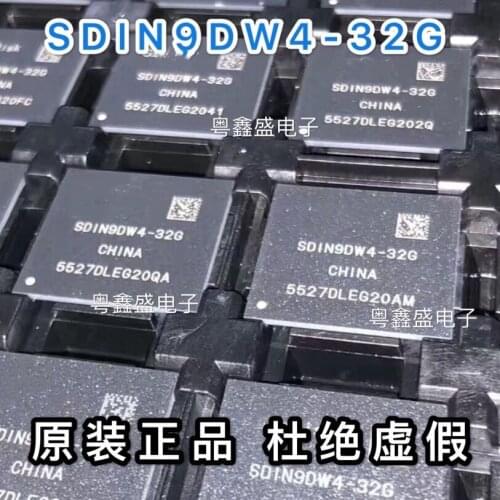 100% New&original SDIN9DW4-32G/32GB BGA153 EMMC In Stock