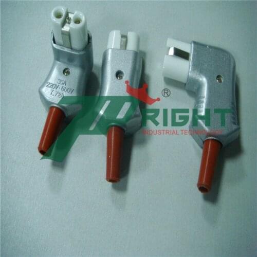 2pins aluminium socket connector TR-CP09 + TR-CP10 + TR-CP11