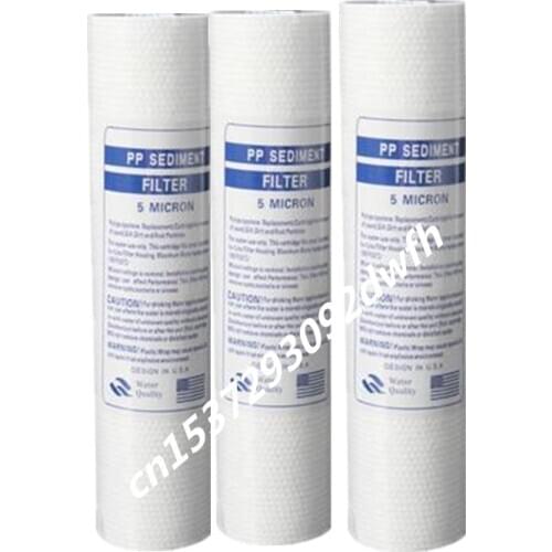 3pcs reverse osmosis water filter pp cotton kitchen water filter cartridge