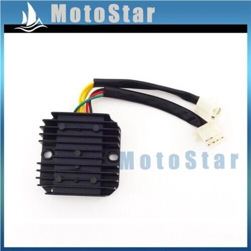 6 Wire Voltage Regulator Rectifier For Honda Elite CH 125cc 150cc 250cc Engine Scooter Moped