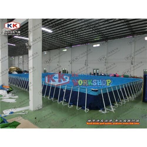 10*20m large swimming pool support Indoor outdoor simple assembly pool PVC color childrens paradise pool
