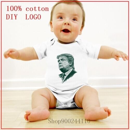 Donald john trump good Baby Bodysuits Baby Clothes Clothing Sets Baby boys Clothes Unisex Newborn Baby Cotton baby girl clothes