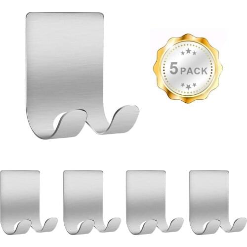 Affordable 5/10PCs 304 stainless steel Razor Holder Set Strong Load-bearing Storage Rack For Mens Shaving Shaver Shelf Bathroom