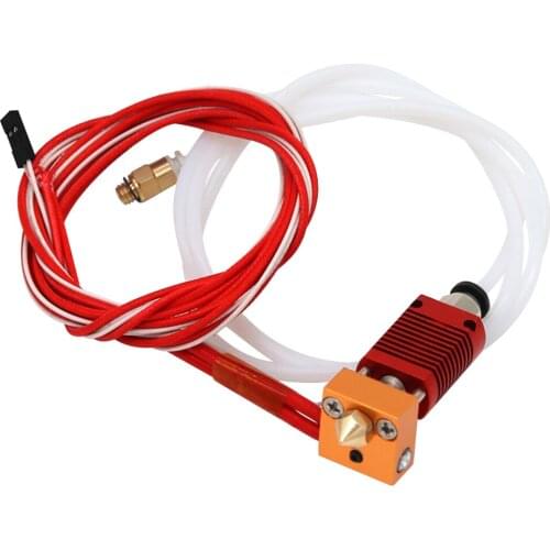 Hot End Extruder MK8 Copper Nozzle Kit For Creality CR10 CR-10S 3D Printers