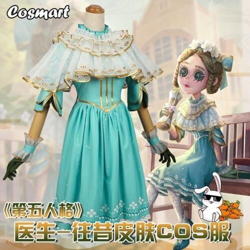 Game Identity V Emily Dale Lydia Jones Lolita Dress Cosplay Costume Halloween Suit For Women Outfit New